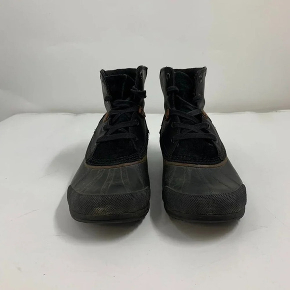 Sorel Men\'s Ankeny Leather Rubber Waterproof ‎ NM2101-010 Lace Up Boot Size 9